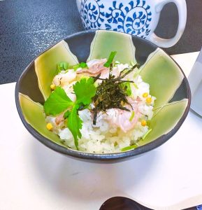あかつき　鯛茶漬け➀