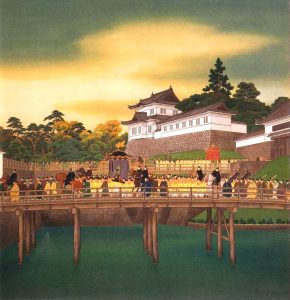 明治天皇の東京行幸　(聖徳記念絵画館)